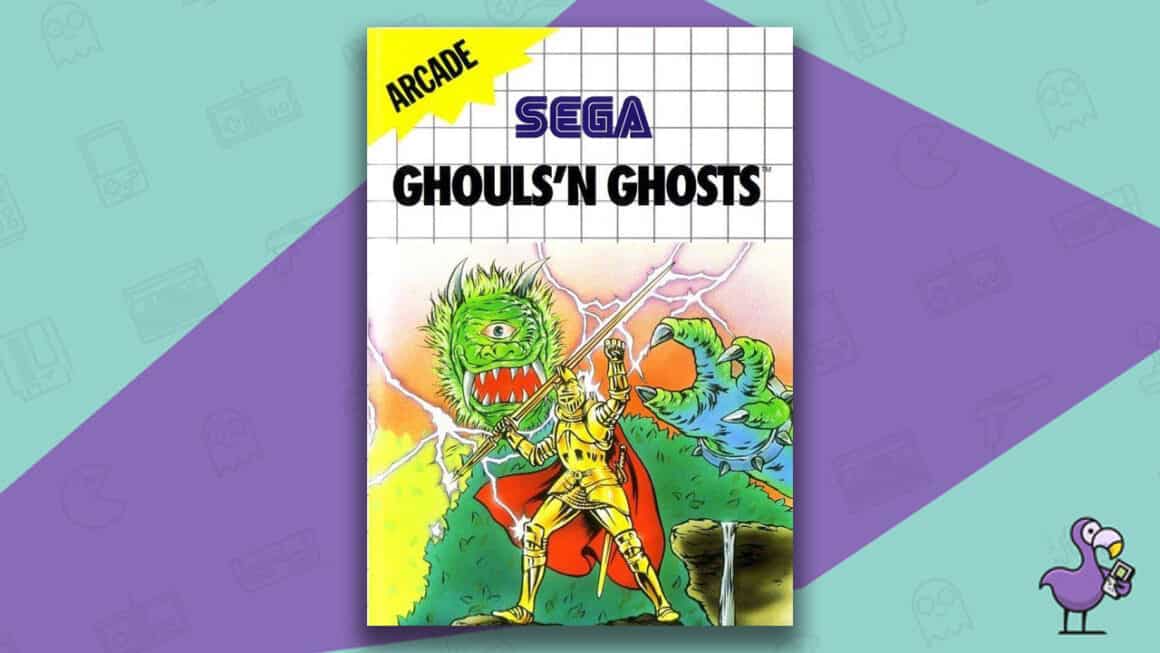 Los mejores juegos de Master System: portada del juego Ghouls 'n Ghosts