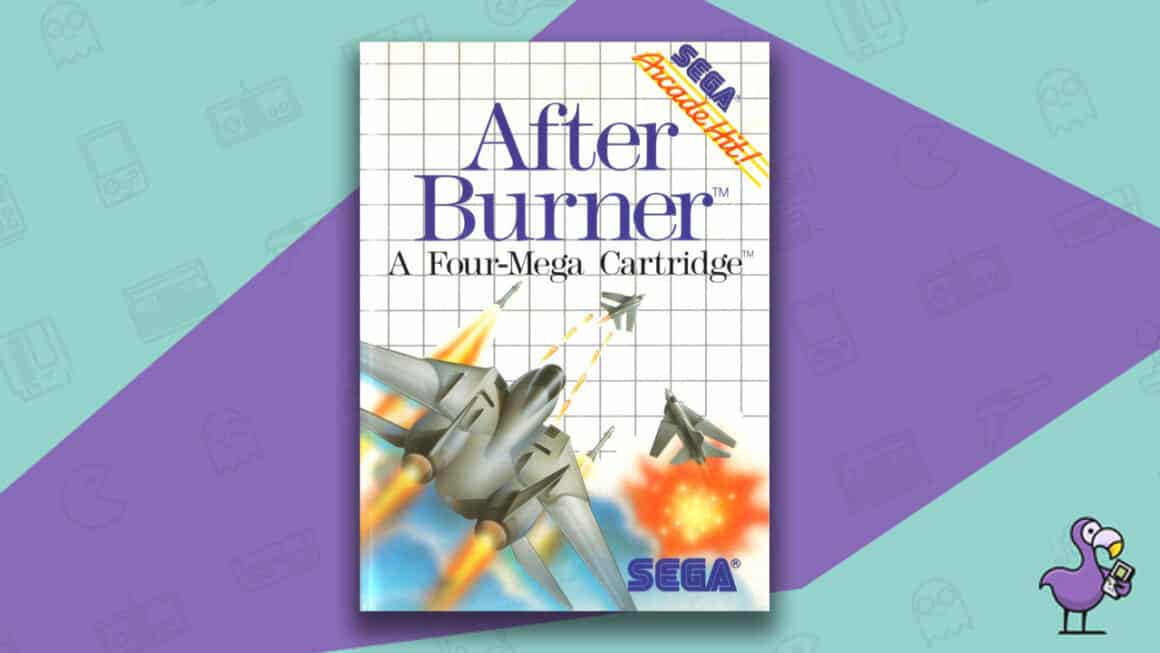 Los mejores juegos de Master System: portada del juego After Burner