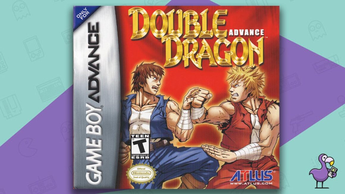 mejores juegos de gameboy advance: portada del juego Double Dragon Advance