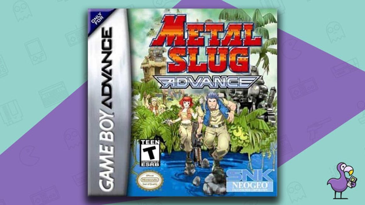 Los mejores juegos de Gameboy Advance - Carátula del juego Metal Slug Advance