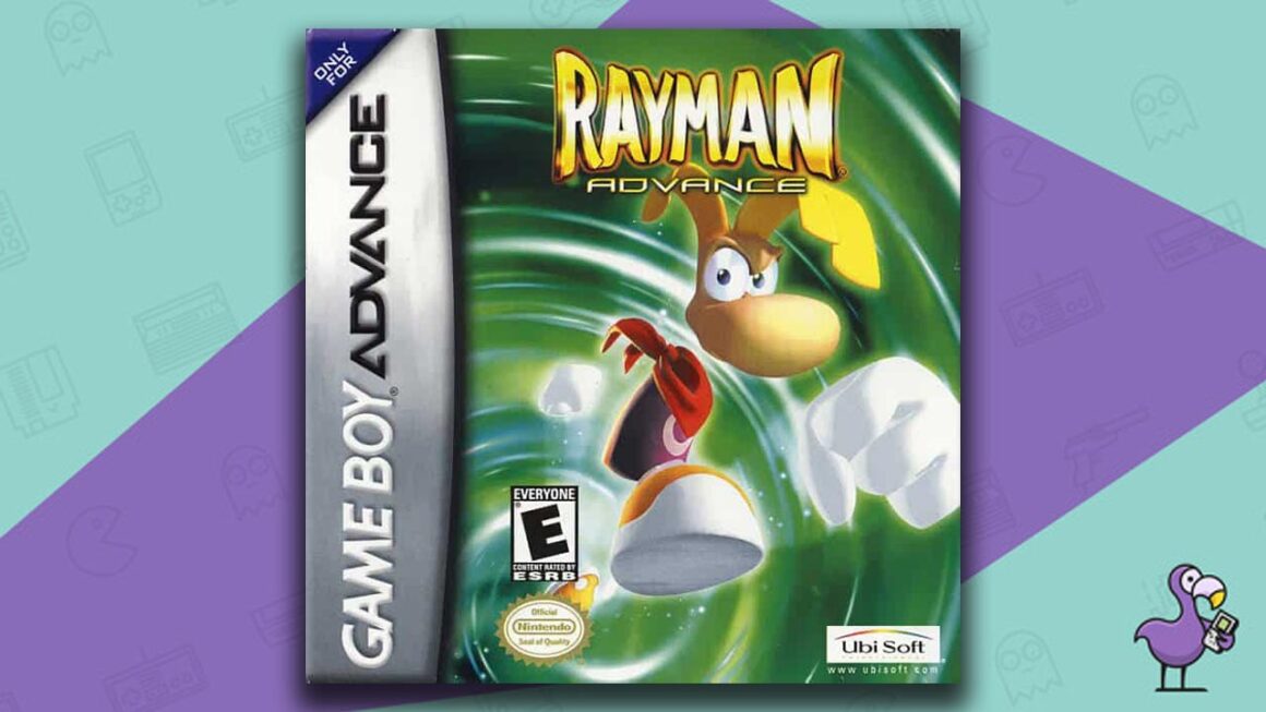 Los mejores juegos de Gameboy Advance - Rayman Advance Game Case Cover Art