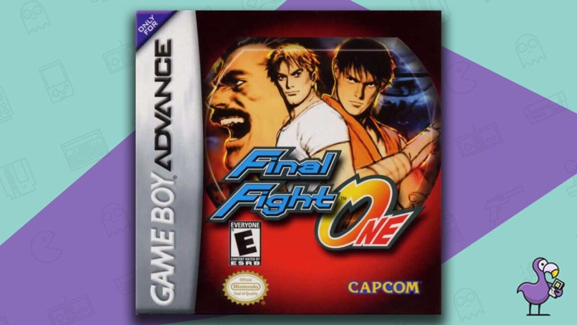 Los mejores juegos de Gameboy Advance: arte de portada de la caja del juego Final Fight One