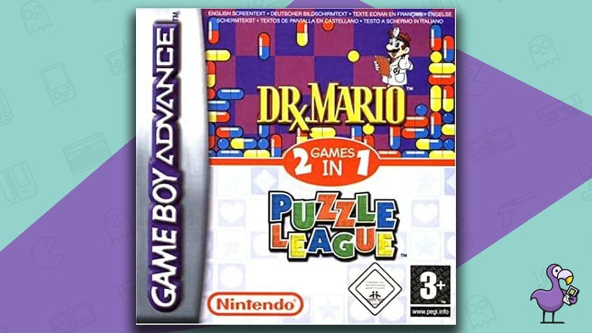 Los mejores juegos de Gameboy Advance - Dr. Mario & Puzzle League Game case cover art