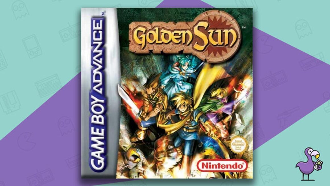 Los mejores juegos de Gameboy Advance: portada del juego Golden Sun