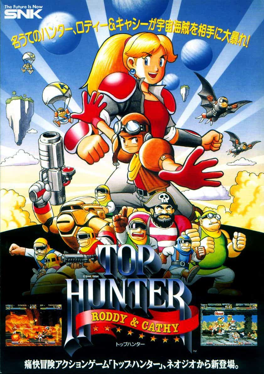 mejores juegos neo geo - Top Hunter