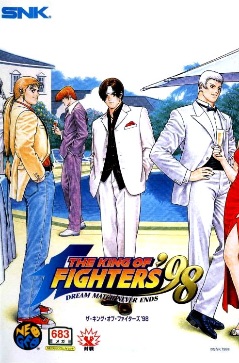 Los mejores juegos de Neo Geo - Estuche del juego King Of Fighters