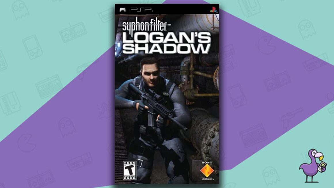 Los mejores juegos de PSP - Siphon Filter: Logan's Shadow game case