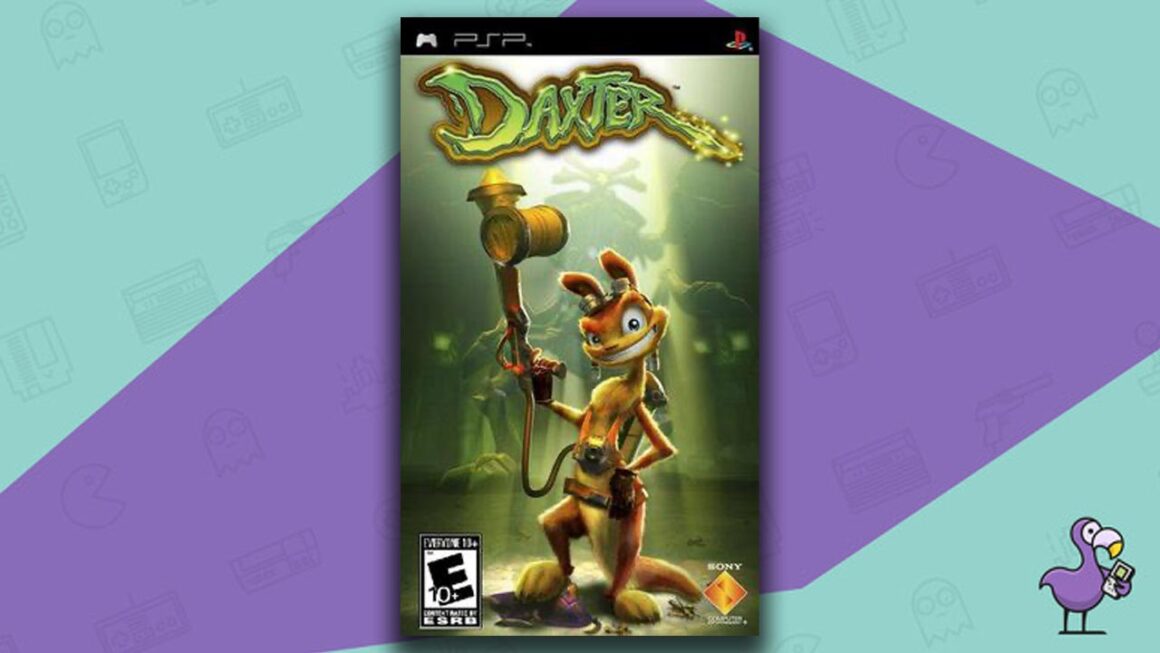 Los mejores juegos de PSP - Arte de portada de la caja del juego Daxter