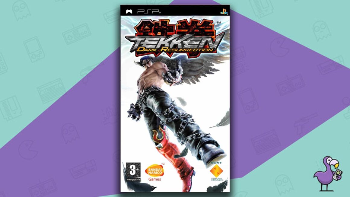 Los mejores juegos de PSP: portada de la caja del juego Dark Resurrection