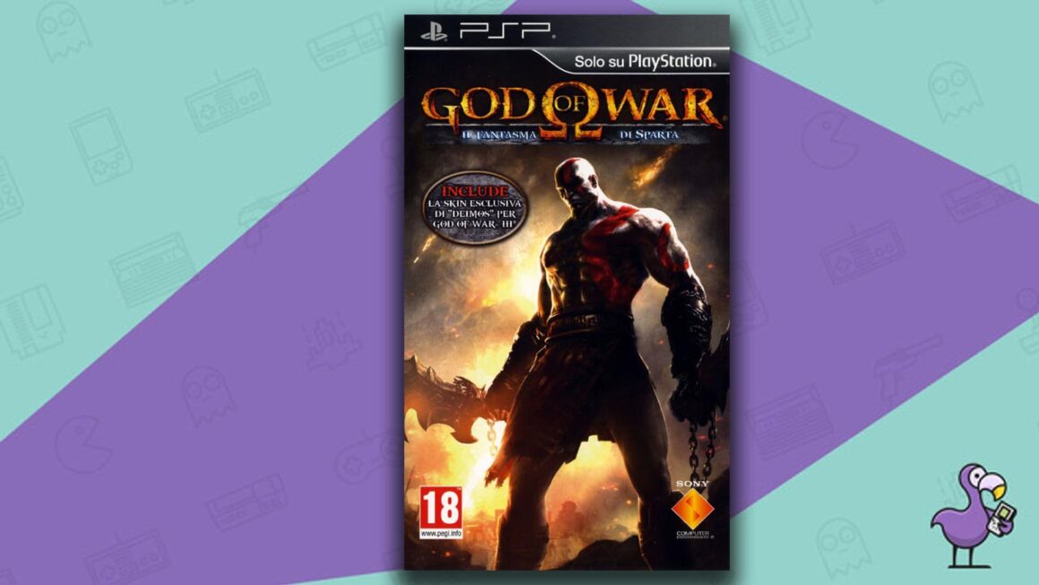 Los mejores juegos de PSP: estuche de juego God of War Ghost of Sparta