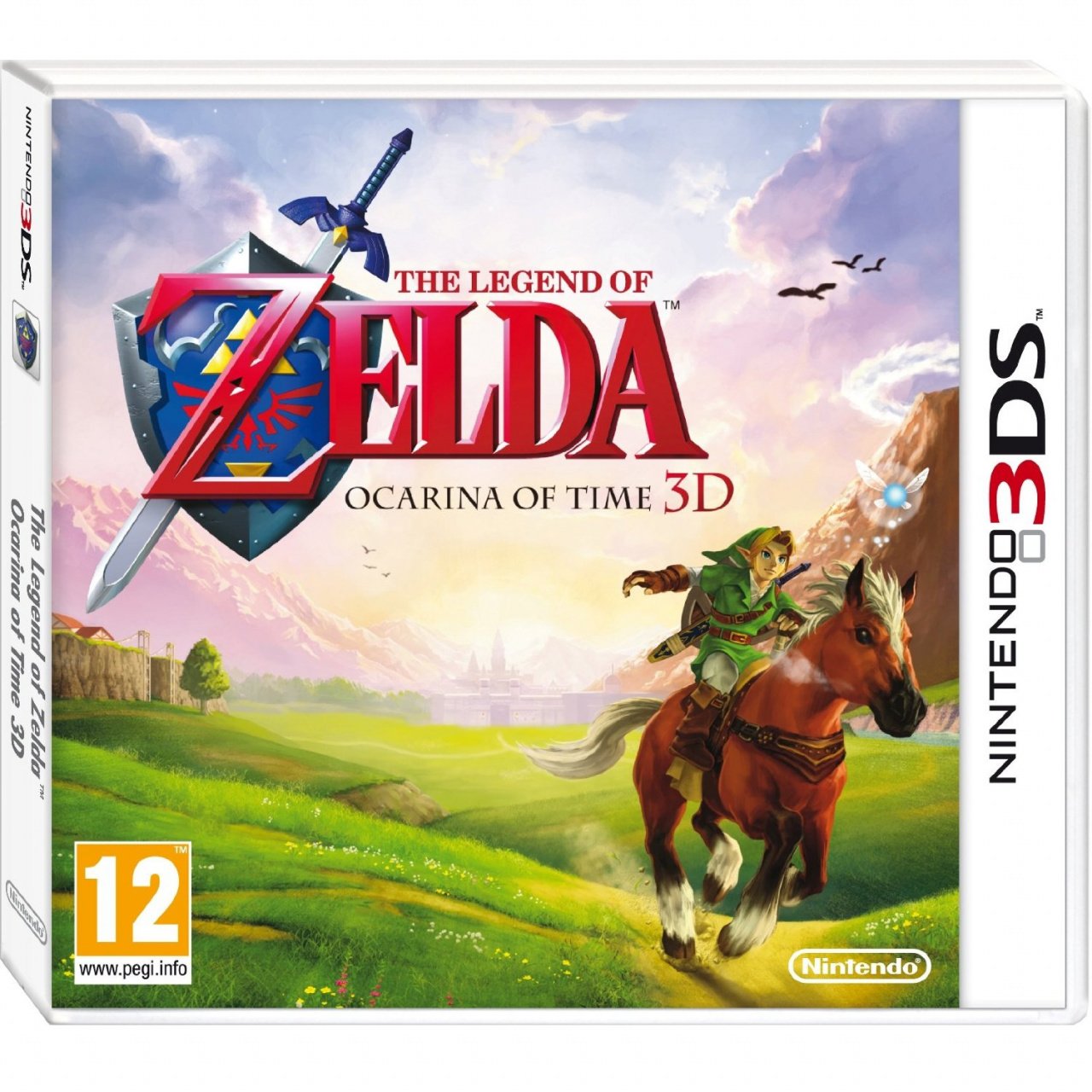 Caja del juego Ocarina of time 3ds - Los mejores juegos de Nintendo 3DS