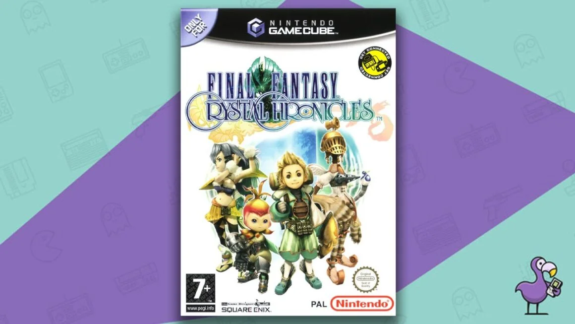 Los mejores juegos de GameCube: portada del juego Final Fantasy Crystal Chronicles
