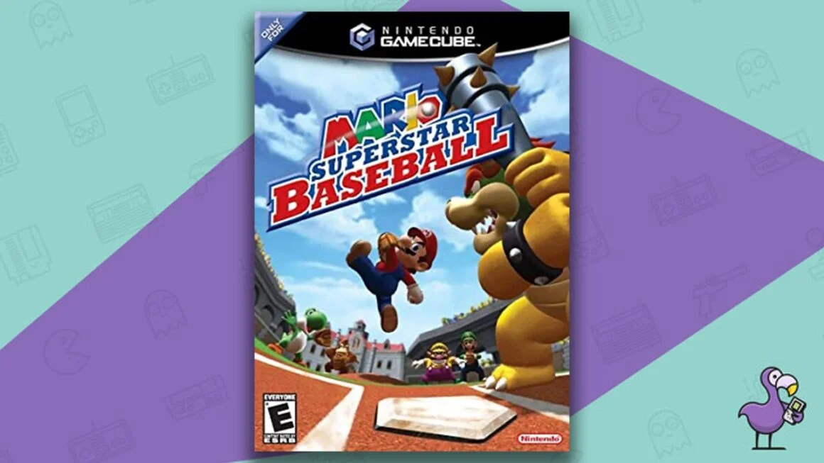 Los mejores juegos de GameCube: carátula del juego Mario Superstar Baseball