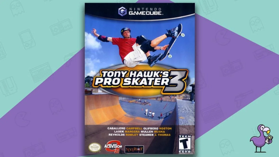 Los mejores juegos de GameCube - Carátula del juego Tony Hawks Pro Skater 3