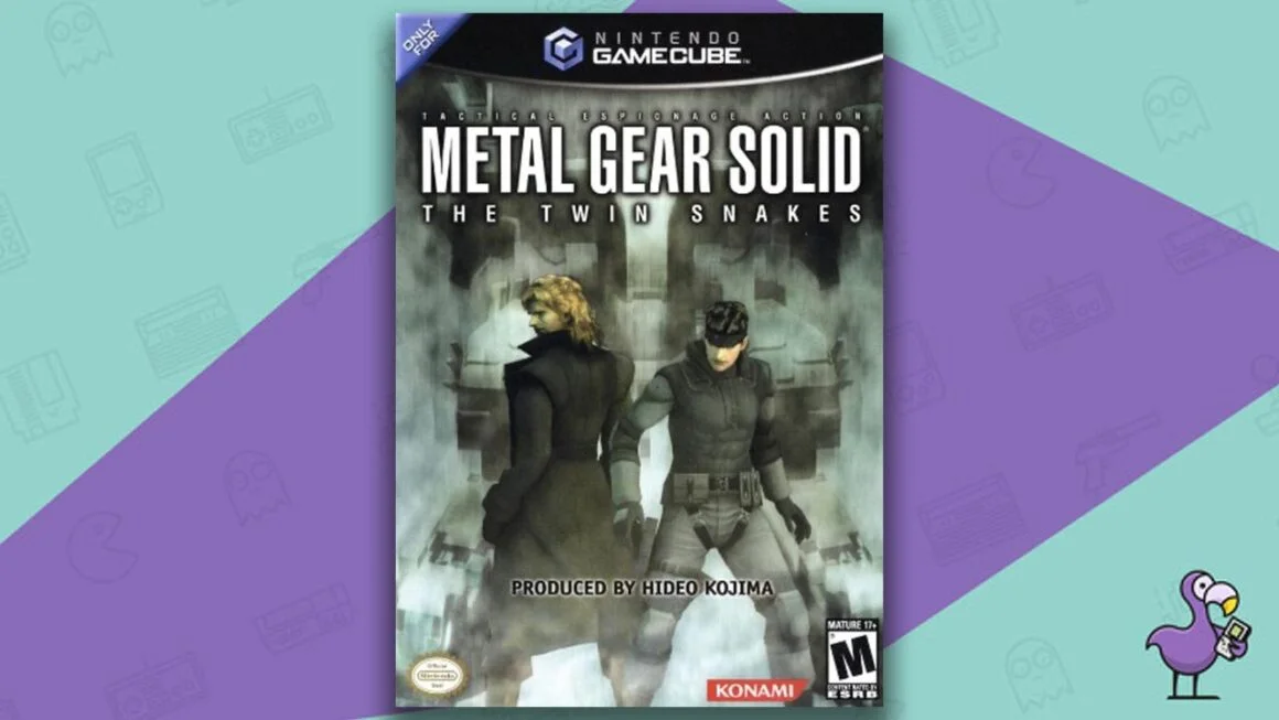 Los mejores juegos de GameCube: portada del juego Metal Gear Solid: The Twin Snakes