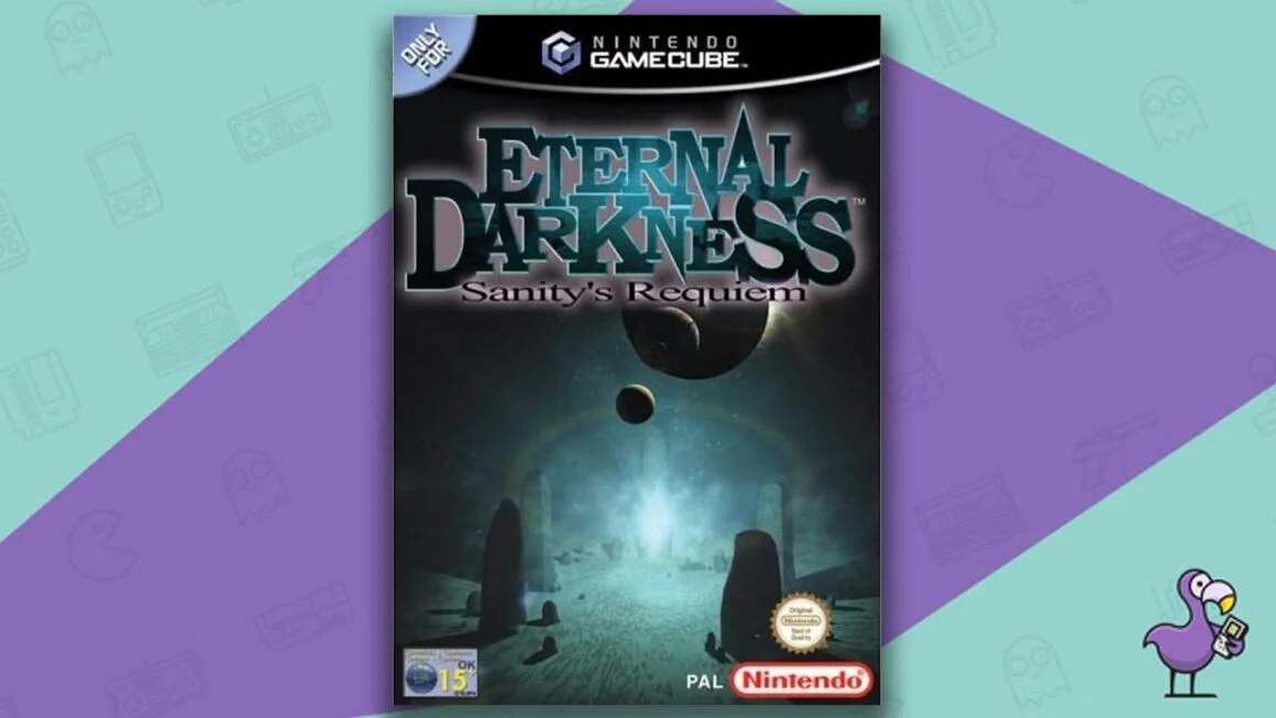 Los mejores juegos de GameCube - Eternal Darkness: Arte de portada del juego Sanity's Requiem
