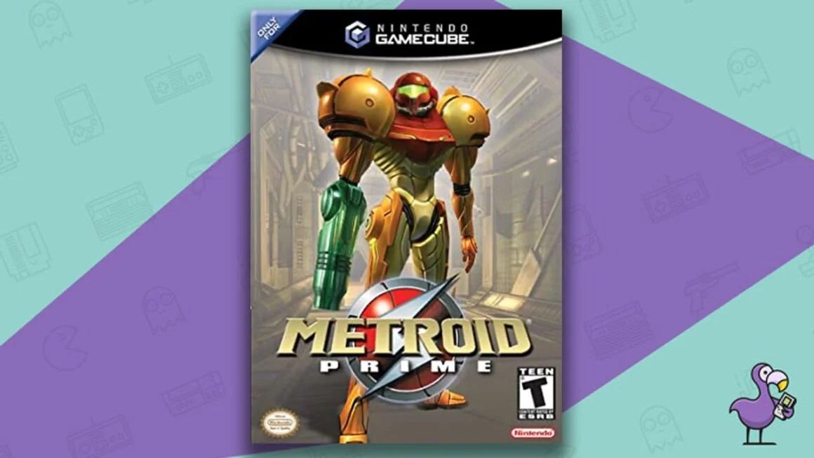 Los mejores juegos de GameCube - Arte de portada de la caja del juego Metroid Prime