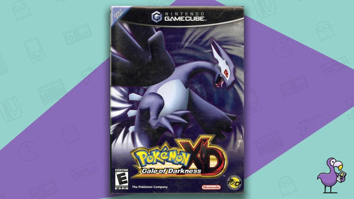Los mejores juegos de GameCube - Pokémon XD: carátula del juego Gale of Darkness