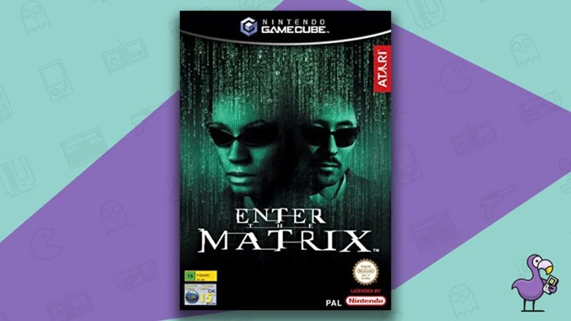 Los mejores juegos de Gamecube: portada del juego Enter the Matrix