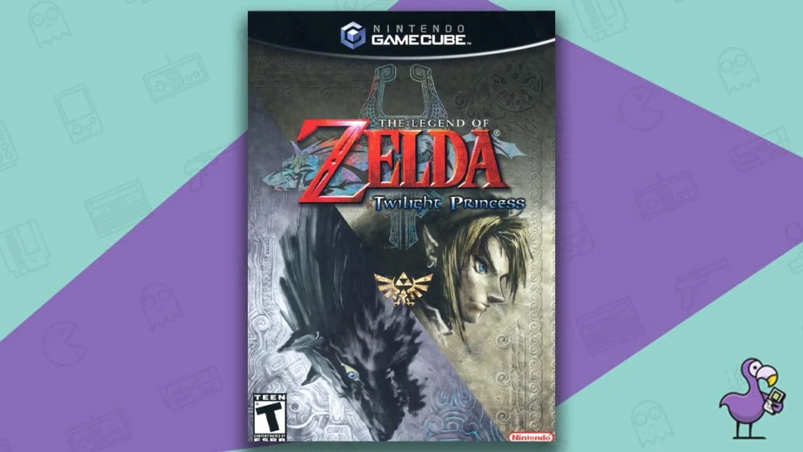Los mejores juegos de GameCube: portada del juego The Legend of Zelda: Twilight Princess
