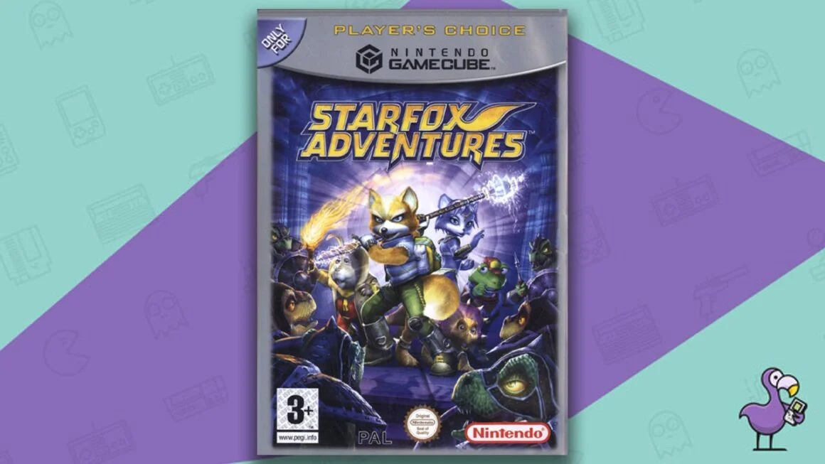 Los mejores juegos de GameCube: portada del juego Star Fox Adventures
