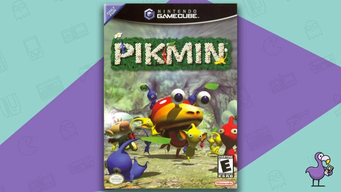 Los mejores juegos de GameCube: portada de la caja del juego Pikmin