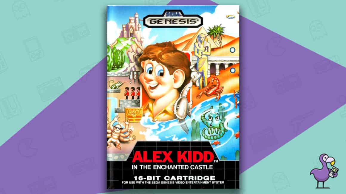 Los mejores juegos de Sega Genesis: Alex Kidd en el castillo encantado