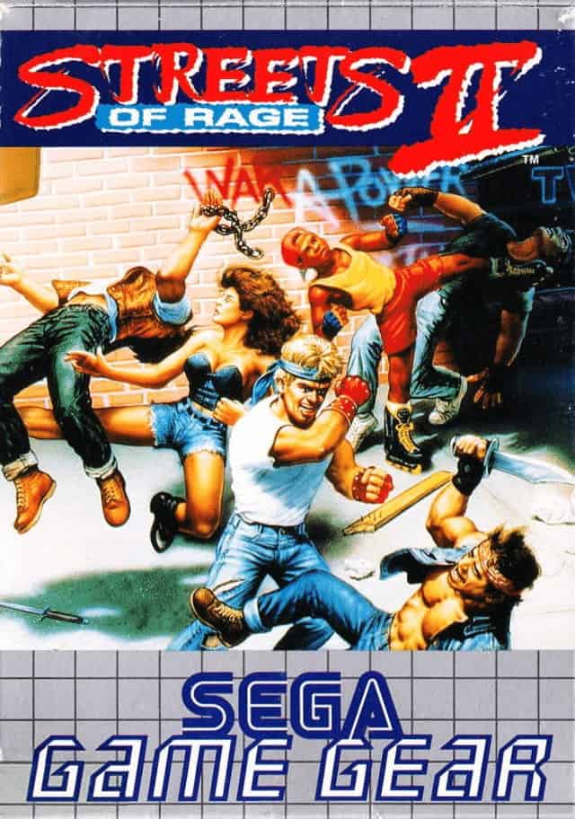 Streets of Rage 2 Equipo de juego de Sega