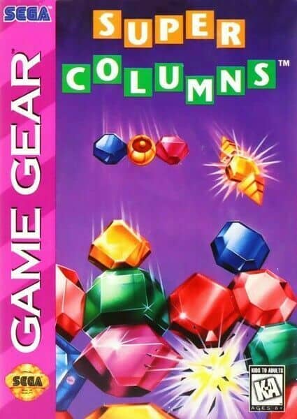 Columnas equipo de juego de sega