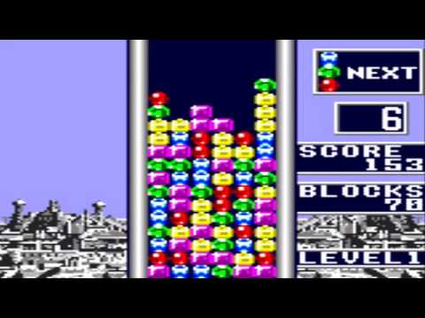 columnas sega juego engranaje jugabilidad