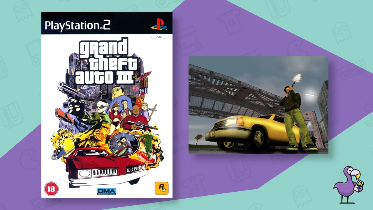 gran robo de auto 3 ps2