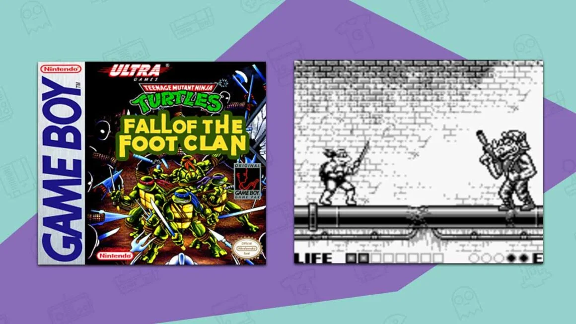 TMNT caída del pie clan gameboy