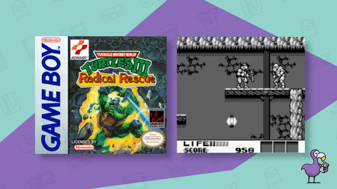 adolescentes mutantes ninja tortugas 3 rescate radical gameboy