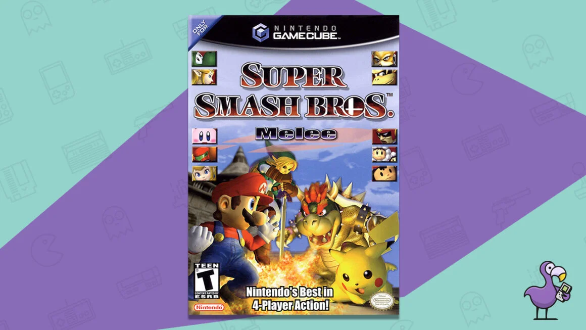 super smash bros cuerpo a cuerpo gamecube