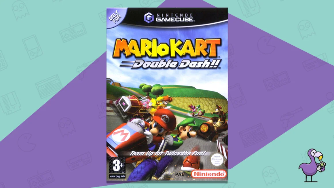 cubo de juego mario kart double dash