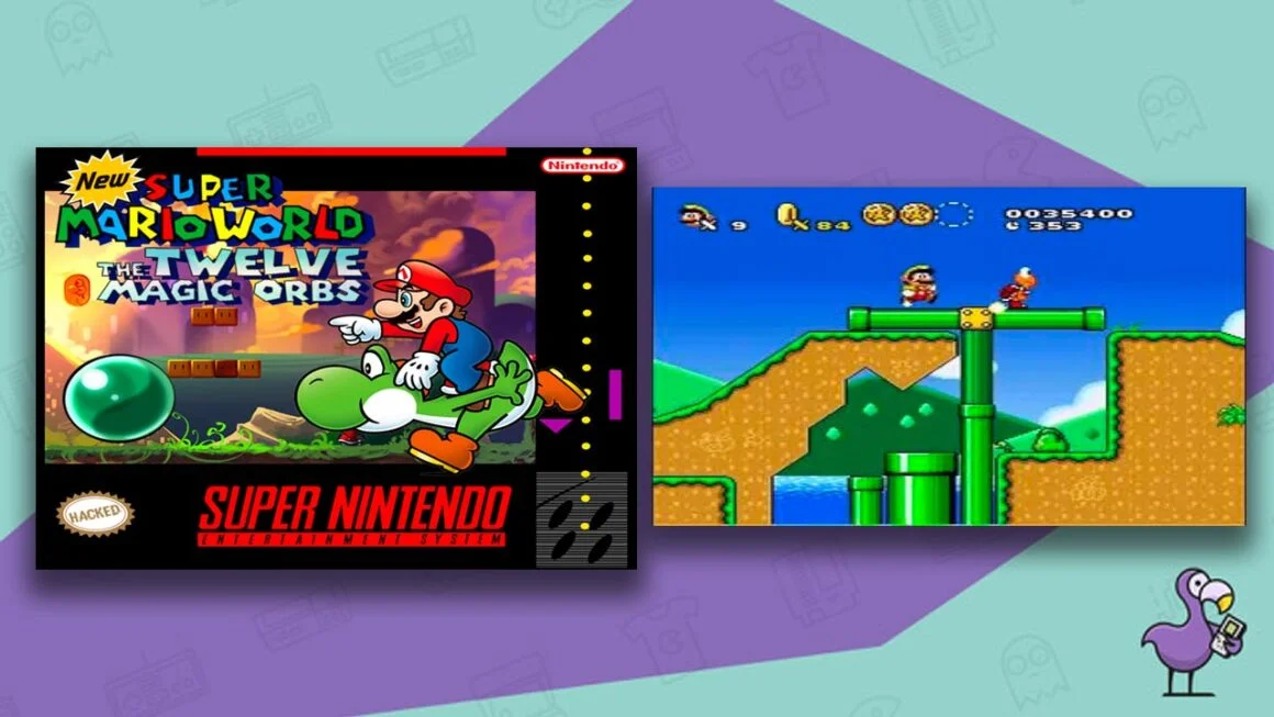 Los mejores hacks de Rom de Super Mario World - New Super Mario World: The Twelve Magic Orbs