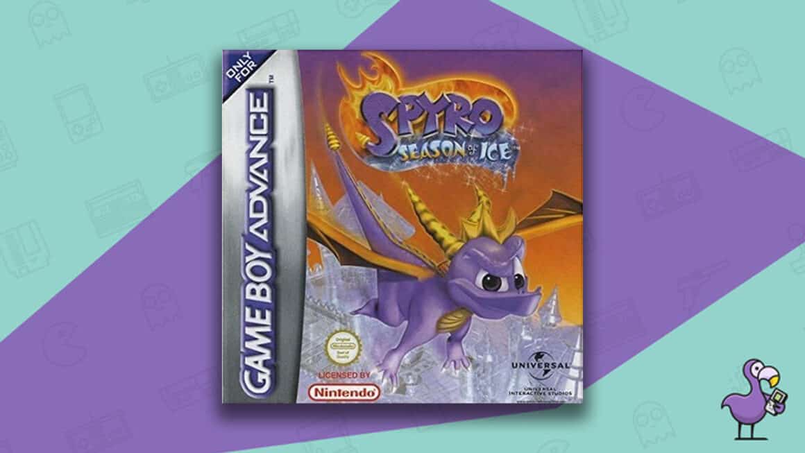 Los mejores juegos de Spyro - Estuche del juego Spyro: Season of Ice