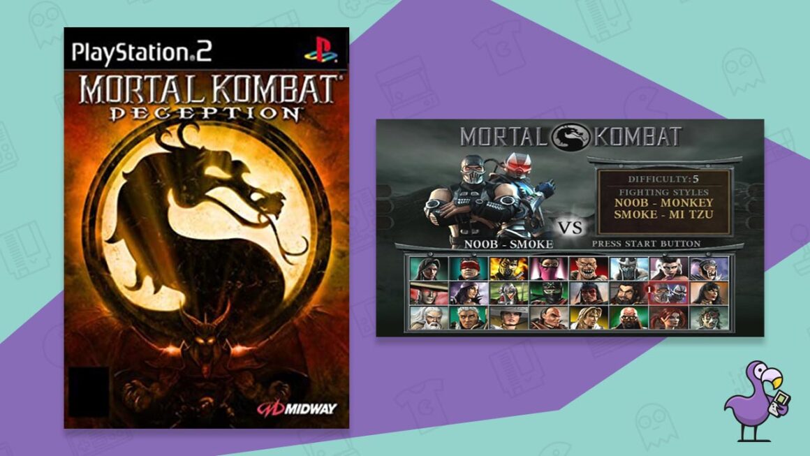 mortal kombat deception mejores juegos de lucha ps2