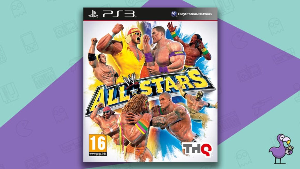 Los mejores juegos de lucha de PS3: portada del juego WWE All-Stars