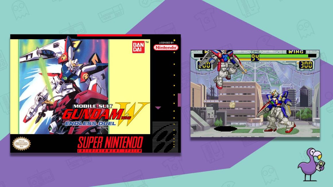 gundam wing duelo sin fin mejores juegos de lucha SNES