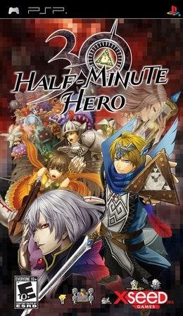 Los mejores juegos de rol de PSP - Héroe de medio minuto