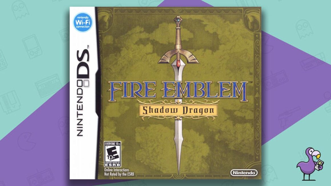 Los mejores juegos de Fire Emblem - Shadow Dragon Nintendo DS Game Case Cover Art