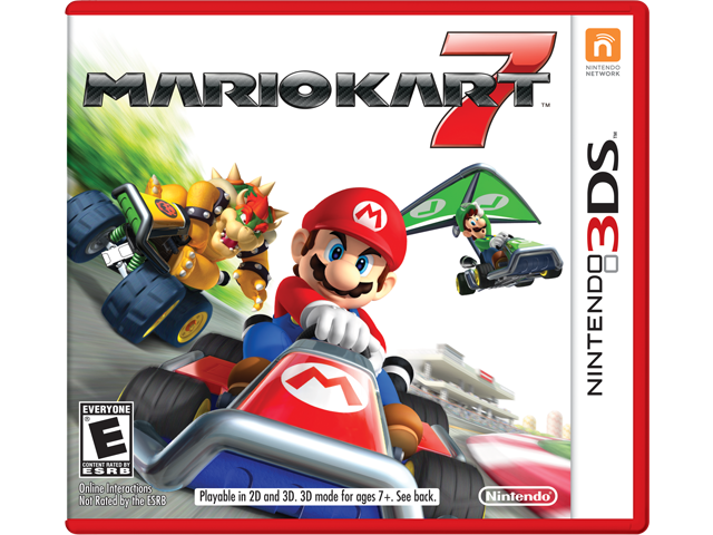 Caja del juego Mario kart 7 - Los mejores juegos de Nintendo 3DS