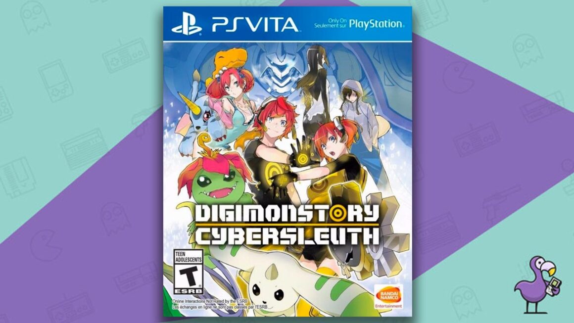 Los mejores juegos de PS Vita: portada del juego Digimon Story: Cyber ​​Sleuth