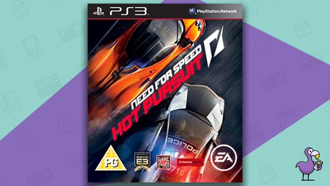 Los mejores juegos de carreras de PS3: arte de portada de Need for Speed: Hot Pursuit