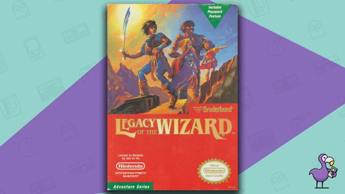Los mejores juegos de rol de NES - Legacy of the Wizard