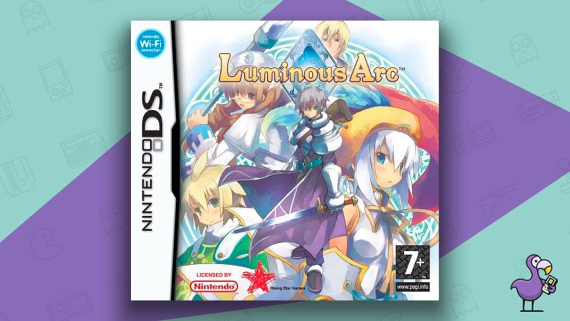 Los mejores juegos de rol de DS: carátula del juego Luminous Arc