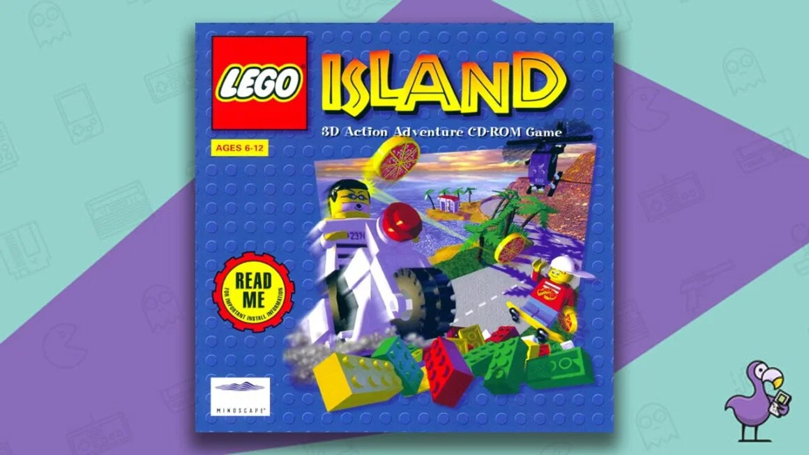 Los mejores juegos de Lego: caja de juego Lego Island para PC