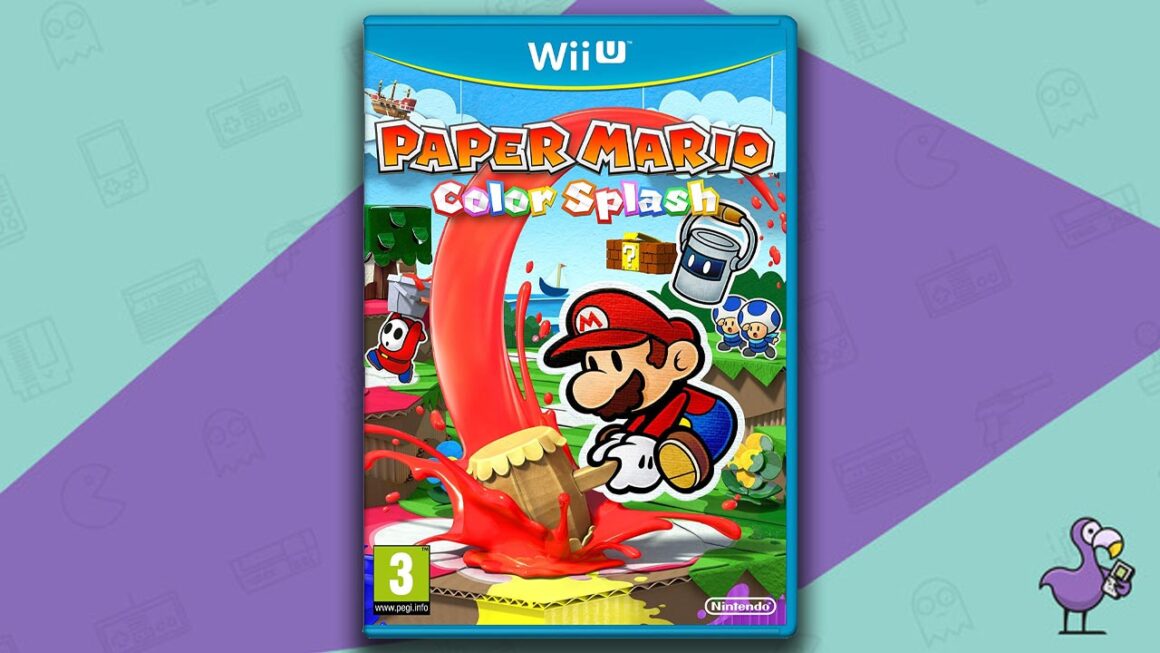 Los mejores juegos de Wii U - Carátula del juego Paper Mario Color Splash