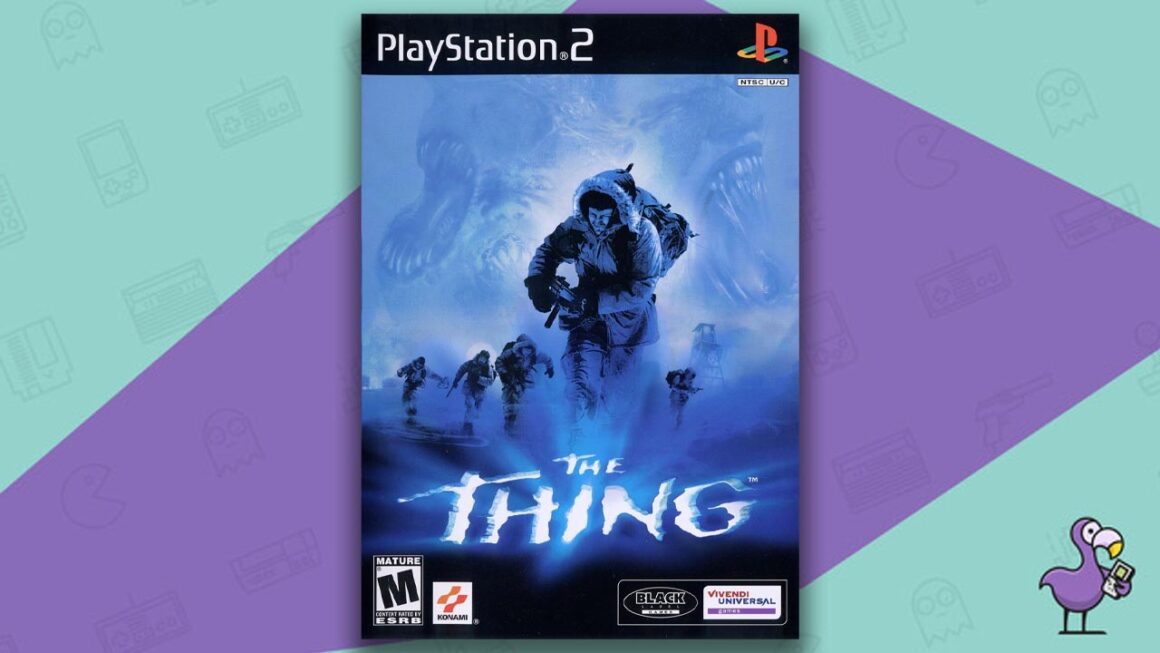Los mejores juegos de PS2: portada de la caja del juego The Thing